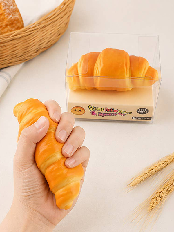 Croissant Squishy Toy