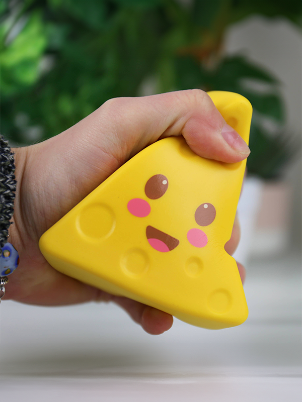 Cheese Stress Toy