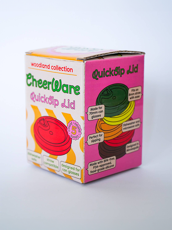 QuickSip Reusable Lid: Woodland