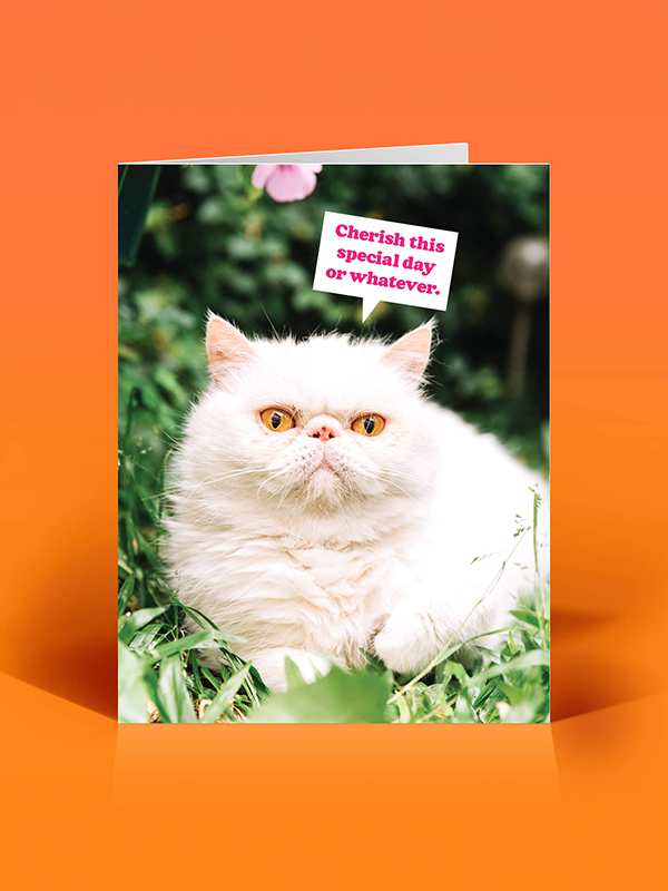 Cherish This Day Birthday Card