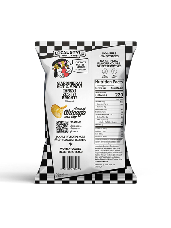 Local Style Chicago Potato Chip: Hot Giard
