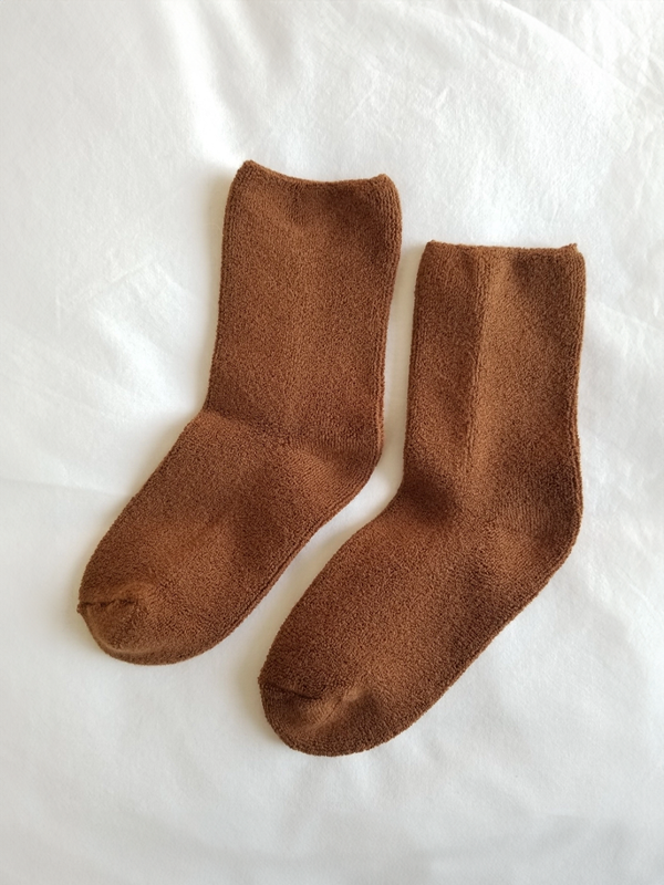 Cloud Socks: Sepia