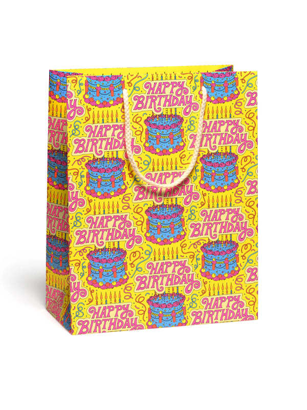 Cake and Confetti Gift Bag: Large