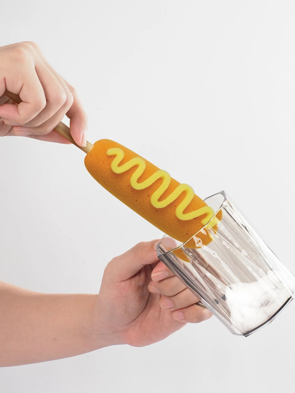 Bottle Bites: Corn Dog Bottle Brush