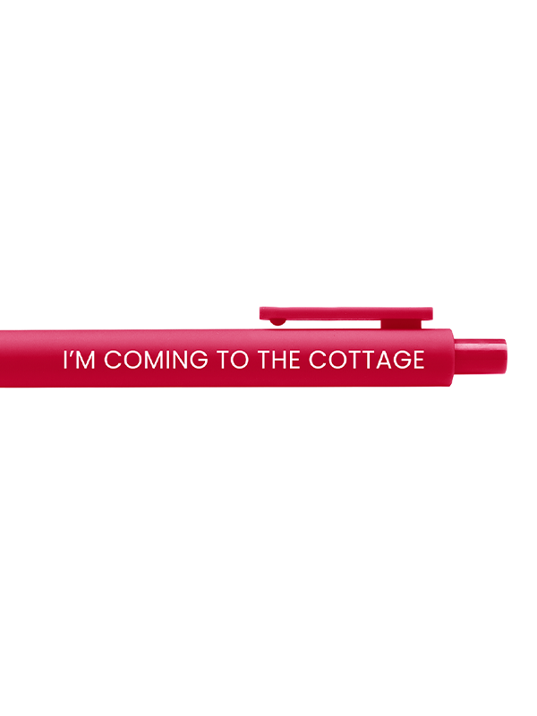 Coming to the Cottage Gel Pen