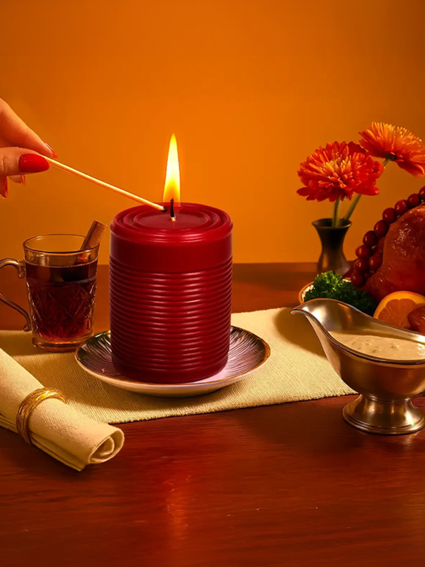 The Crandle: Cranberry Sauce Candle