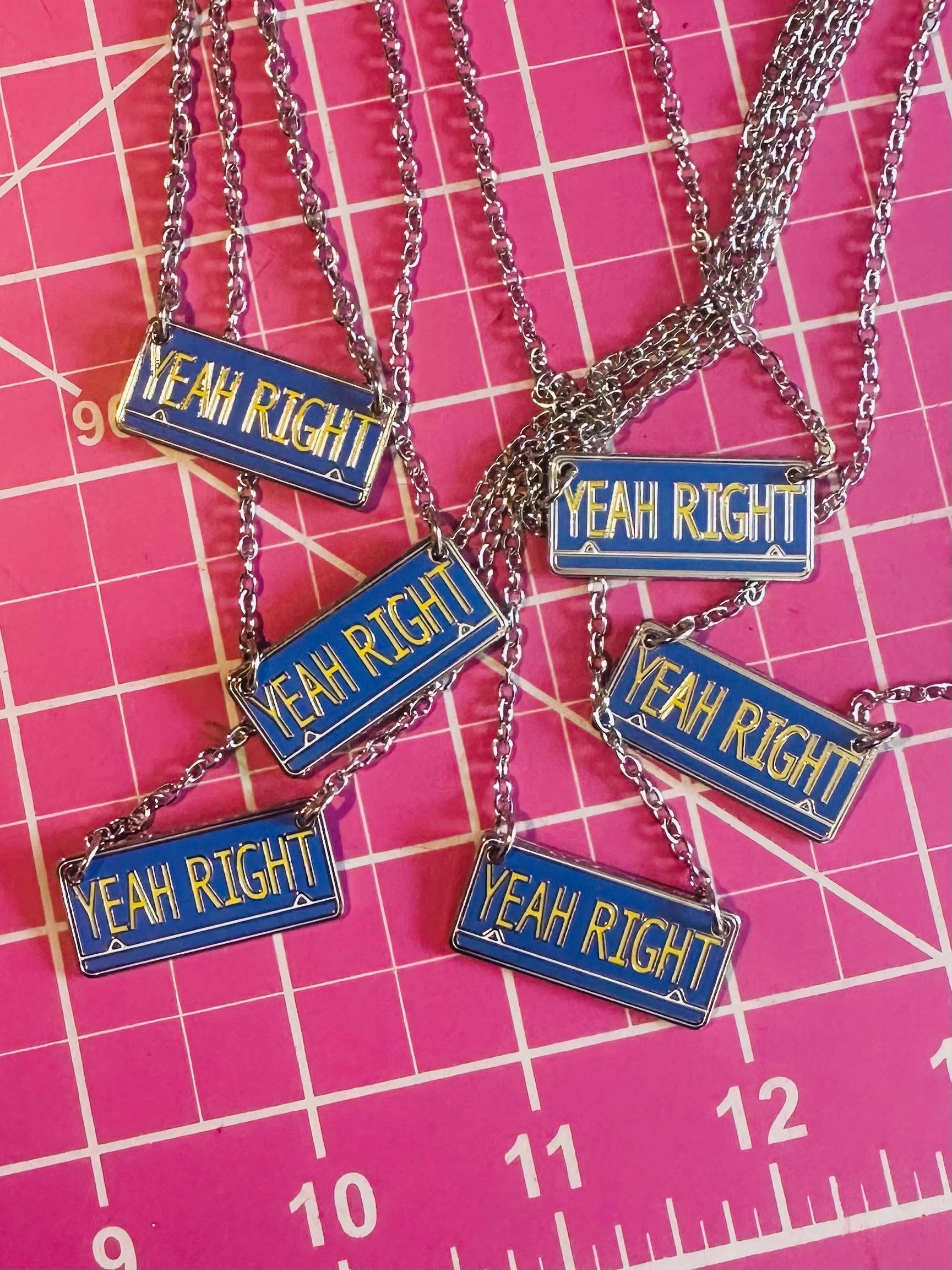 Yeah Right Necklace