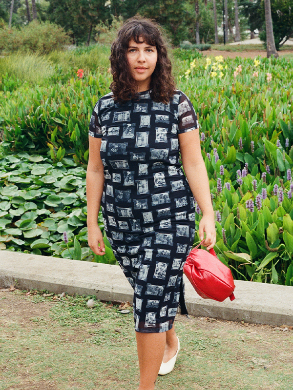 Mabel Keepsake Photo Mesh Dress