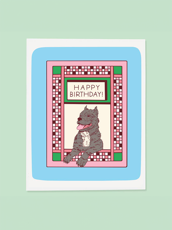 Caesar Birthday Card