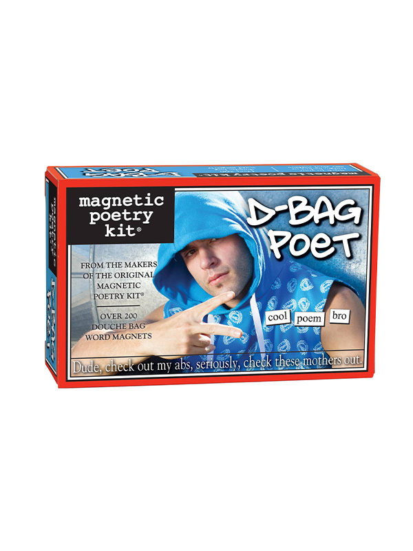 D-Bag Poet Magnetic Poetry Kit