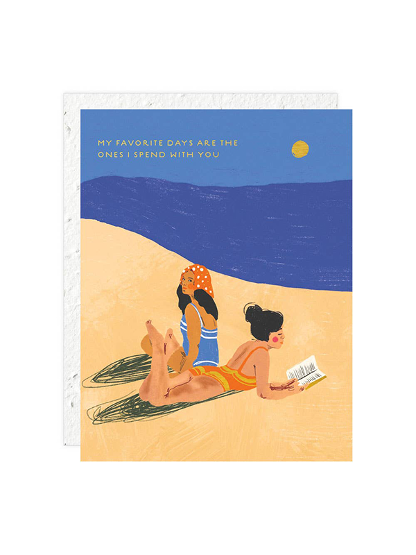 Beach Girls Card