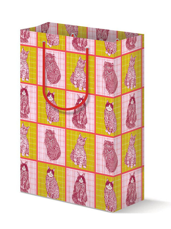 Merry Cats Gift Bag