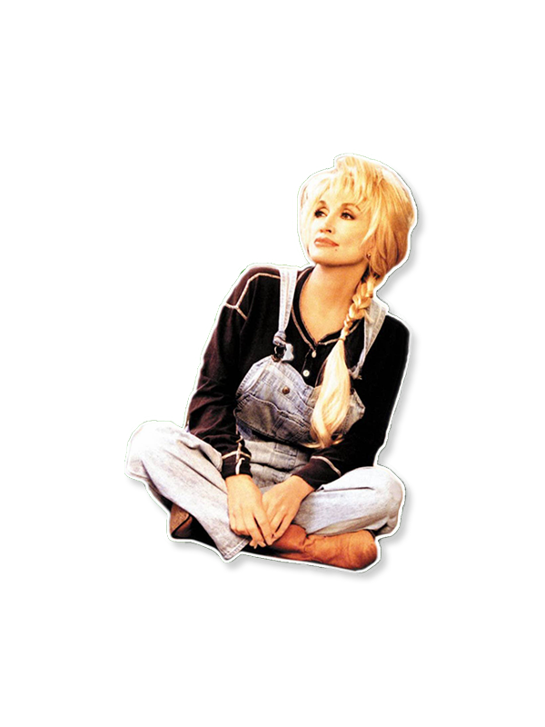 '90s Dolly Parton Sticker