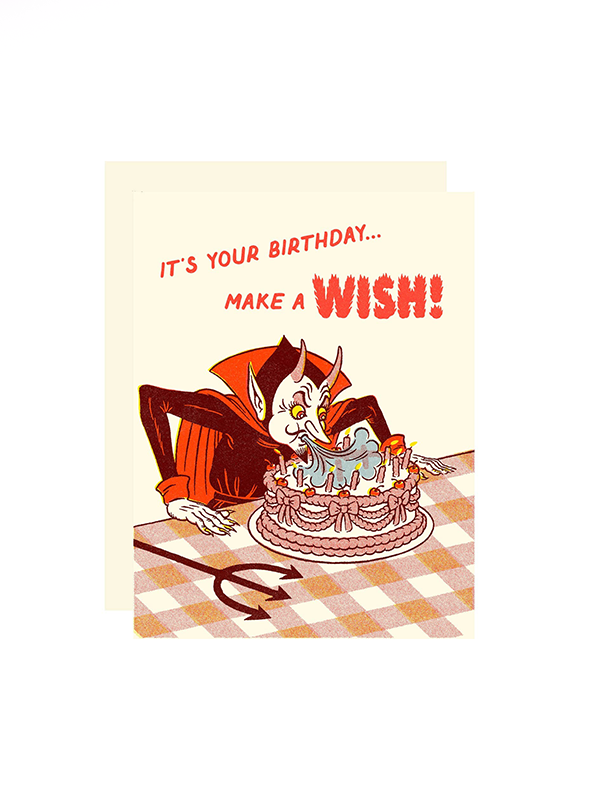 Devious Birthday Card