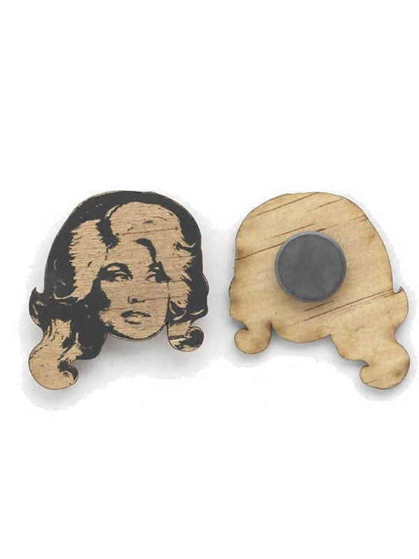 Wood Magnet: Dolly Parton