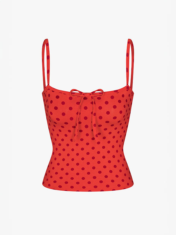 Tie Cami: Chili Pepper