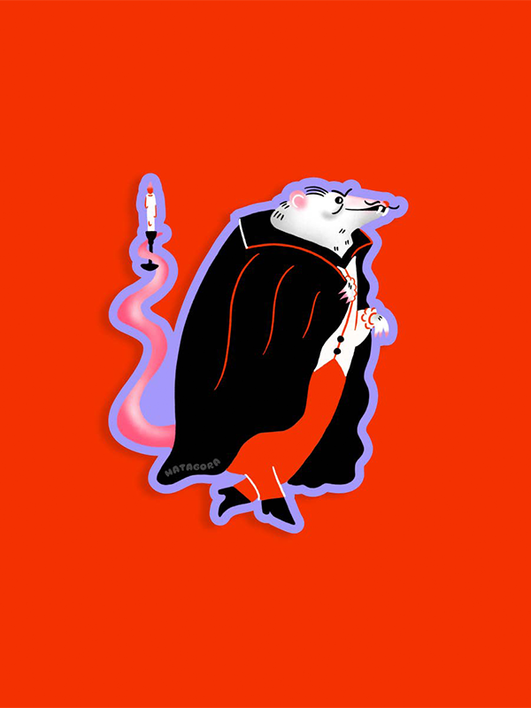 Ratcula Sticker
