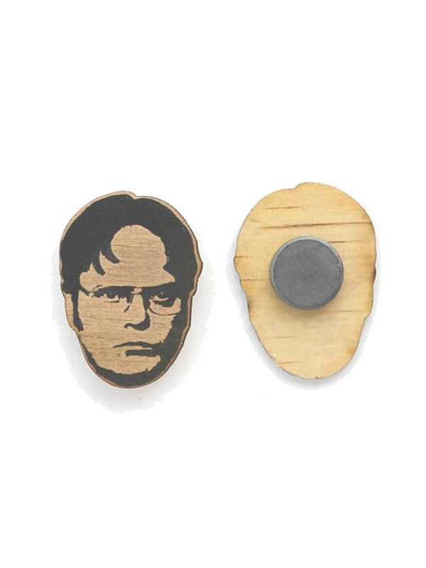 Wood Magnet: Dwight Schrute