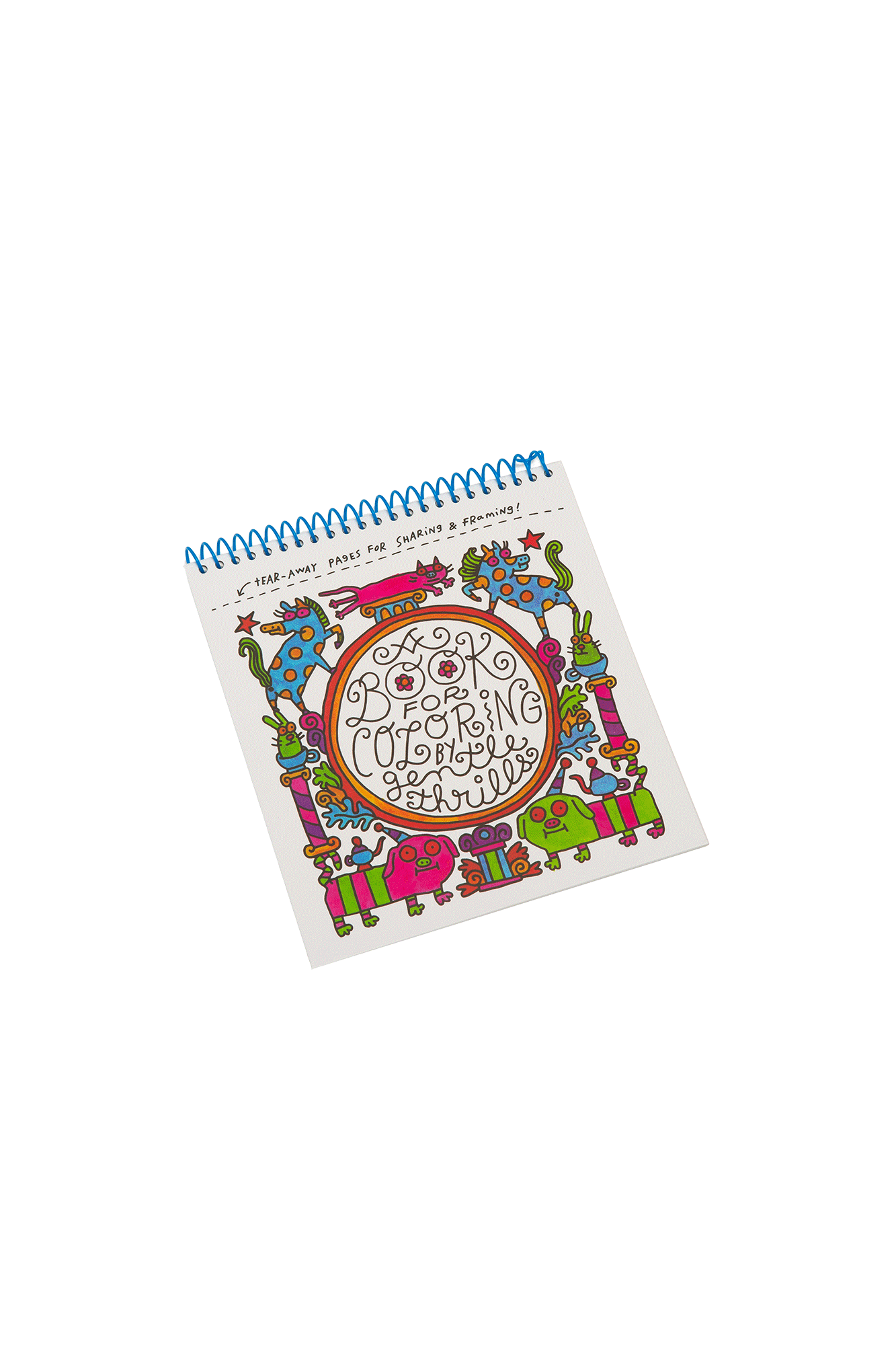Gentle Thrills Coloring Book