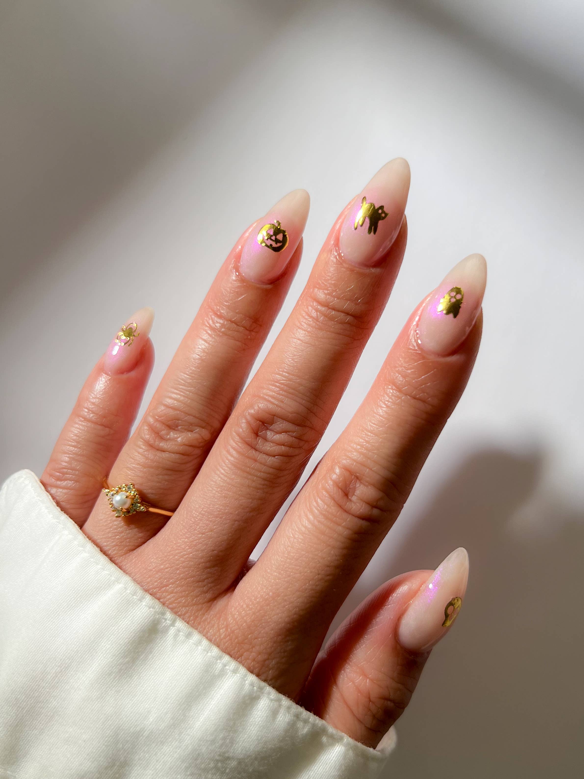 Little Pumpkin Nail Art Stickers