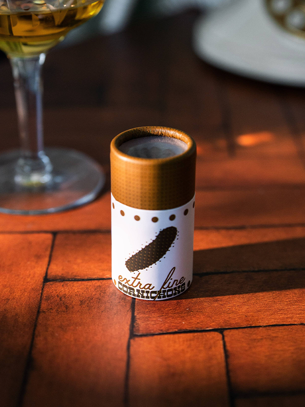 Cocktail Garnish Match Jar: Cornichons