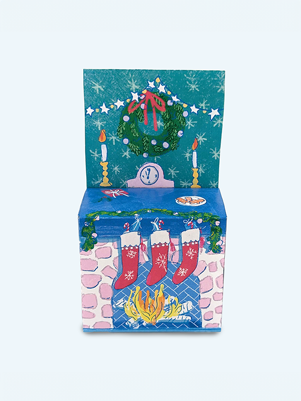 Candy Buttermints: "The Night Before Christmas" Fireplace