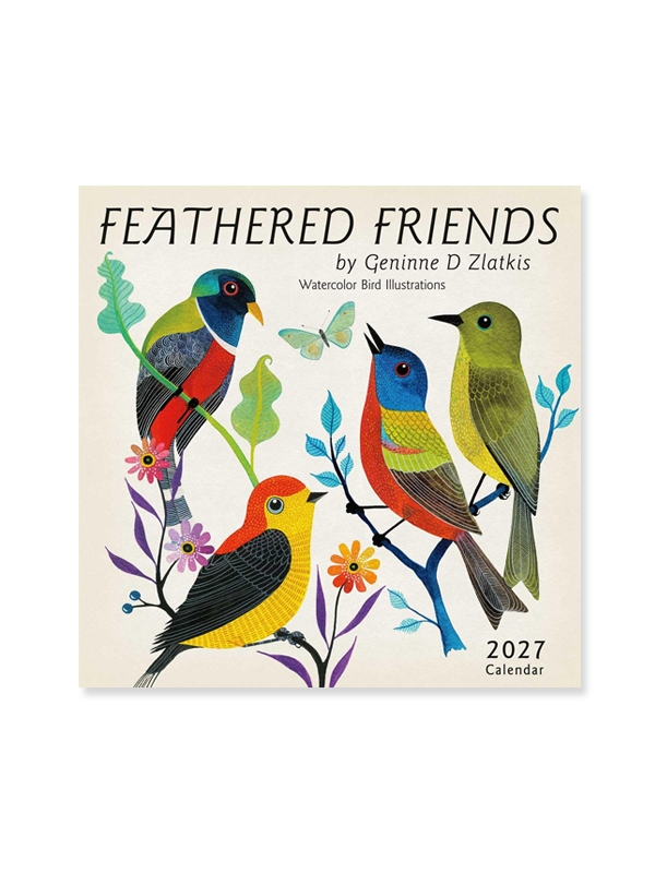 Feathered Friends 2027 Wall Calendar