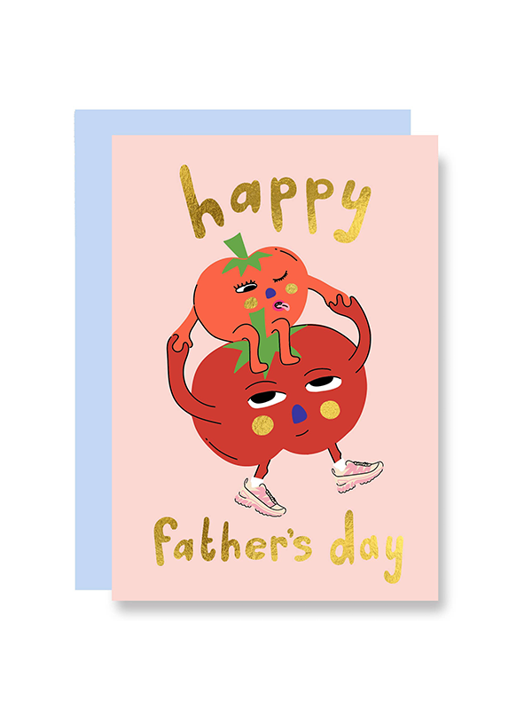 Tomato Dad Father's Day Card