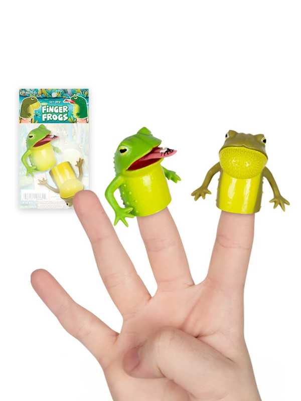 Finger Puppet: Frogs (Set of 2)