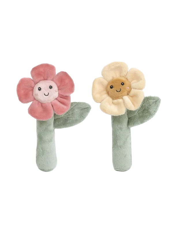 Flower Rattle: Assorted