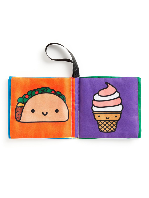 Foodie Baby: Crinkle Fabric Stroller Book
