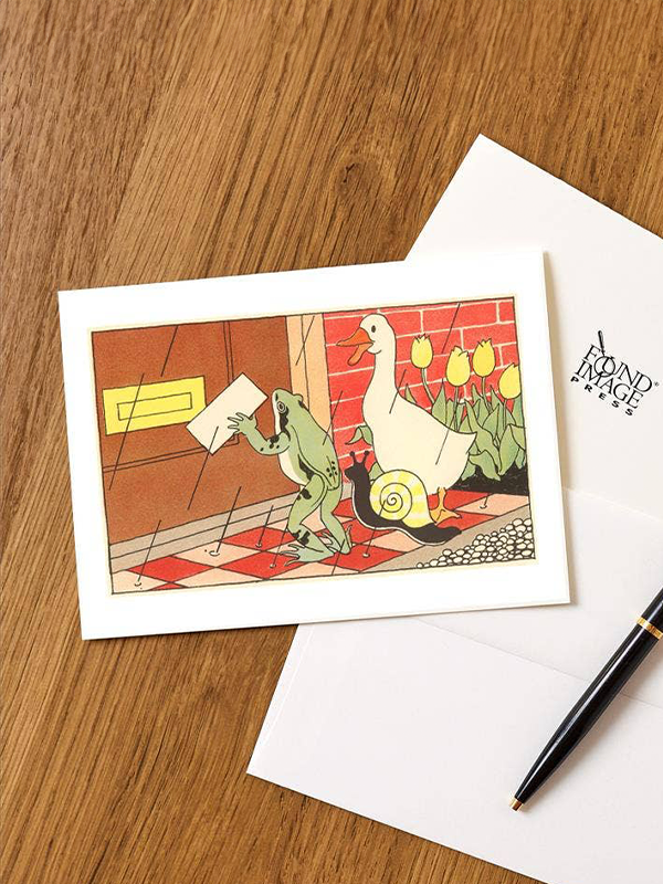 Frog, Snail and Duck Card