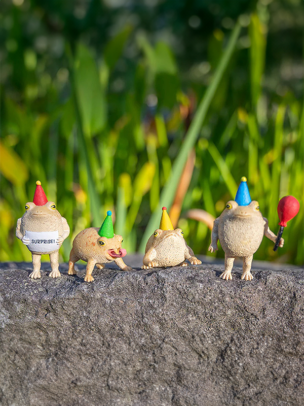 Party Frogs: Set of 4 – Edge of Urge