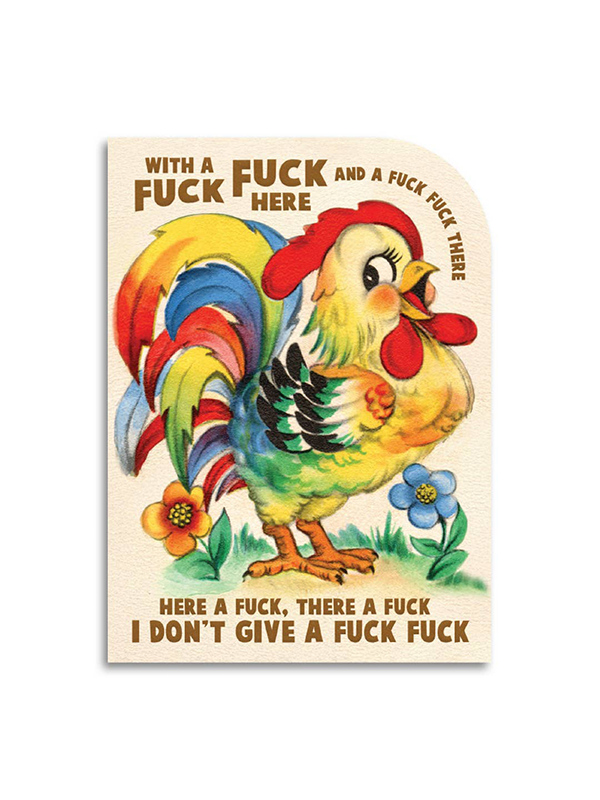 With a F*ck F*ck Here Card