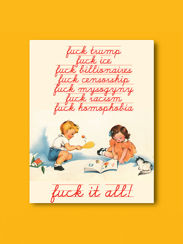 Kids Play Politics Card