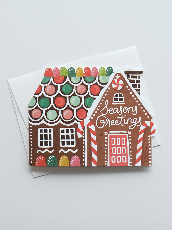 Gingerbread House Card