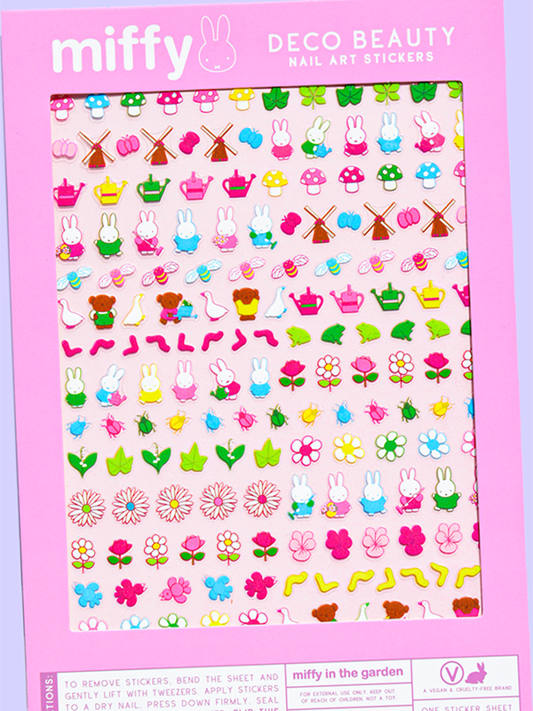 Miffy in the Garden Nail Art Stickers