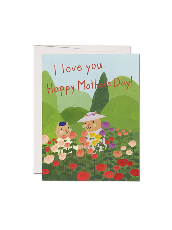 In the Garden Mother's Day Card