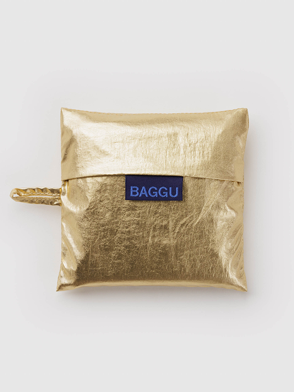 Standard Baggu: Gold Metallic