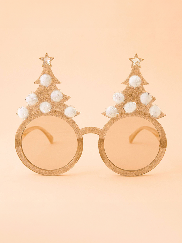 Christmas Tree Holiday Sunglasses: Assorted