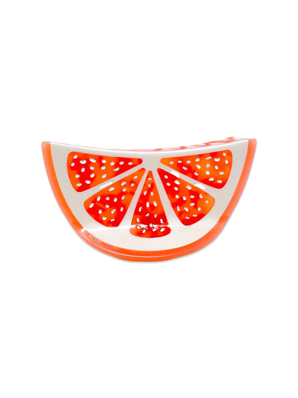 Large Grapefruit Slice Hair Claw