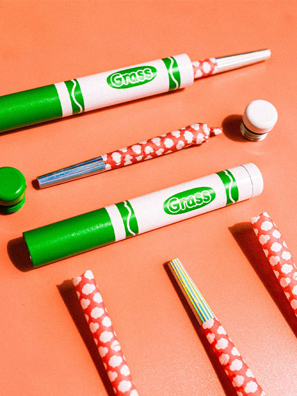 Green Marker Doob Tube