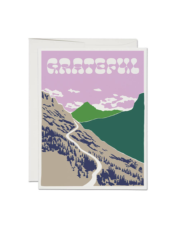 Gratitude Mountain Thank You Card