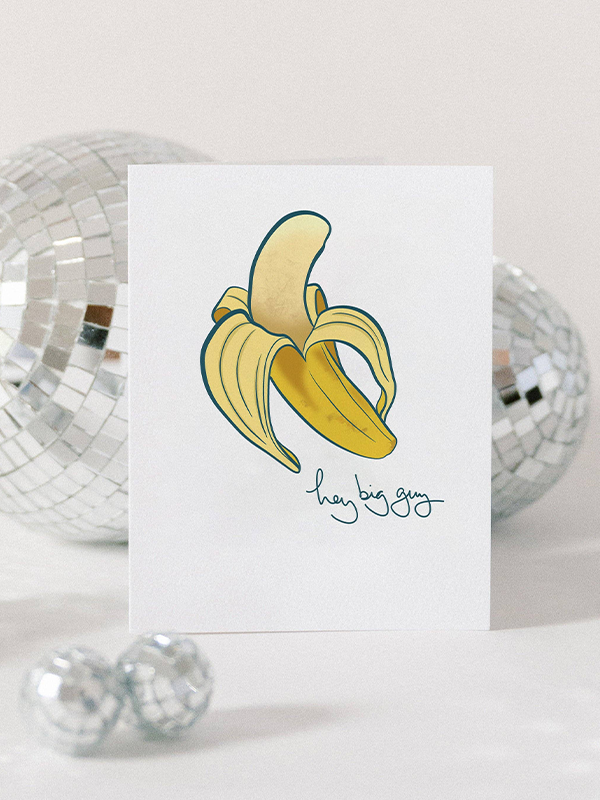 Hey Big Guy Card