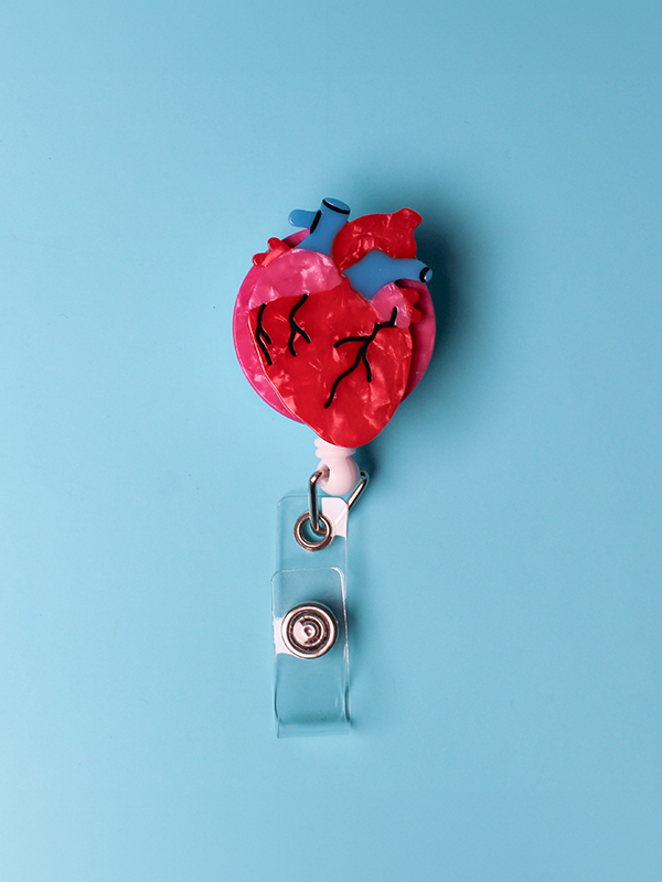 Anatomical Heart Badge Reel