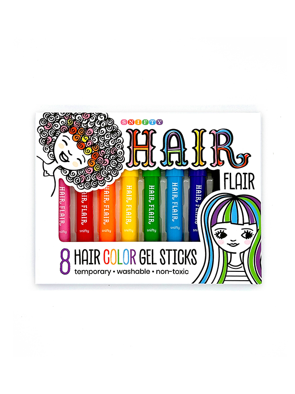 Hair Flair: Hair Color Gel Sticks (Set of 8)