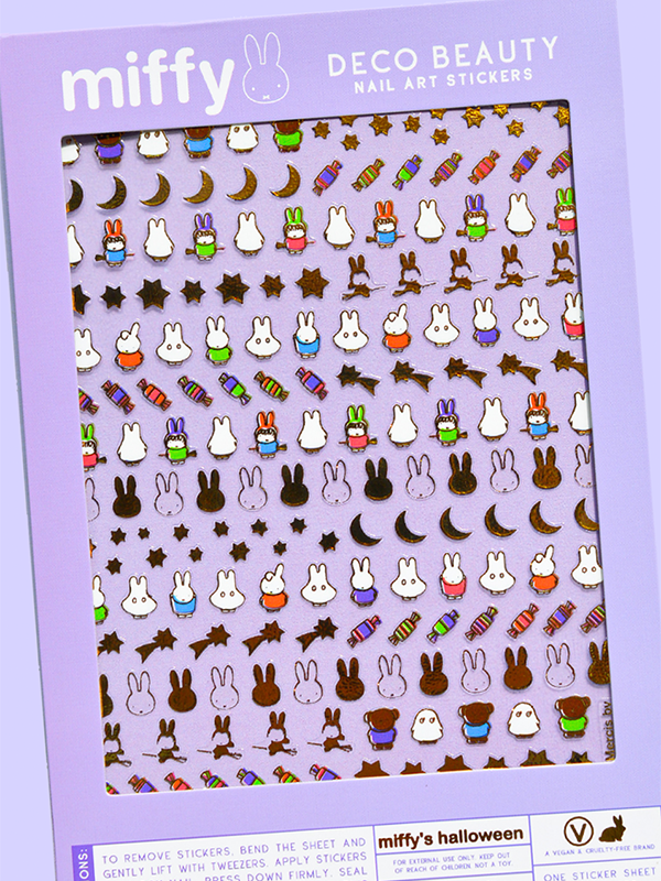 Miffy's Halloween Nail Art Stickers