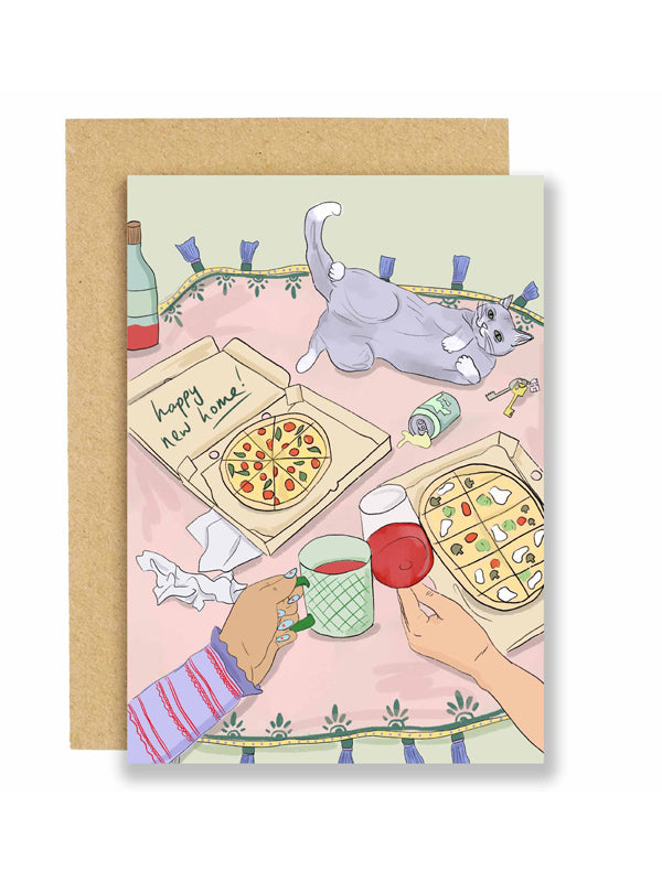 New Home Takeaway Card