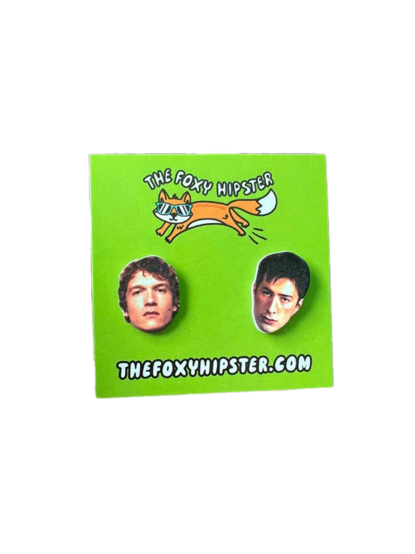 Ilya and Shane Stud Earrings
