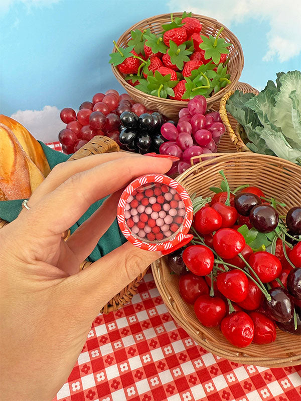 Strawberry Jam Match Jar